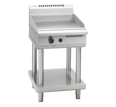 Waldorf 800 Series GPL8600G-LS - 600mm Gas Griddle Low Back Version – Leg Stand