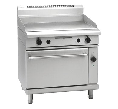 Waldorf 800 Series GPL8910GEC - 900mm Gas Griddle Electric Convection Oven Range Low Back Version