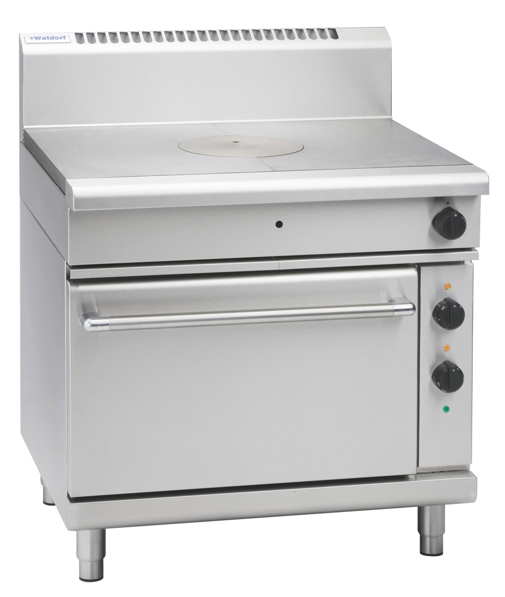 Waldorf 800 Series RN8110GE - 900mm Gas Target Top Electric Static Oven Range