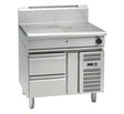Waldorf 800 Series RNL8100G-RB - 900mm Gas Target Top Low Back Version - Refrigerated Base