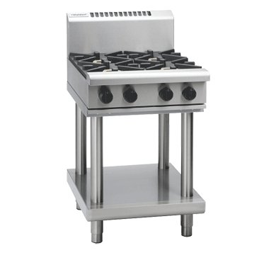 Waldorf 800 Series RNL8403G-LS - 600mm Gas Cooktop Low Back Version – Leg Stand