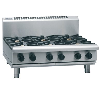 Waldorf 800 Series RNL8609G-B - 900mm Gas Cooktop Low Back Version – Bench Model