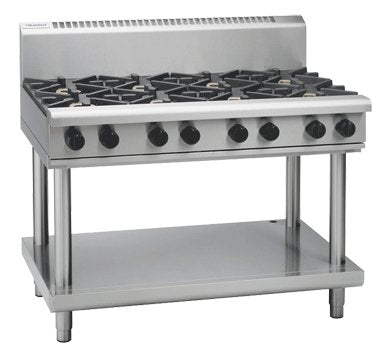 Waldorf 800 Series RNL8806G-LS - 1200mm Gas Cooktop Low Back Version – Leg Stand