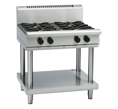 Waldorf 800 Series RNL8900G-LS - 900mm Gas Cooktop Low Back Version – Leg Stand