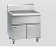 Waldorf 800 Series SF8120-CD - 1200mm Solid Fuel Grill - 215mm Splashback Version - Cabinet Base with Doors
