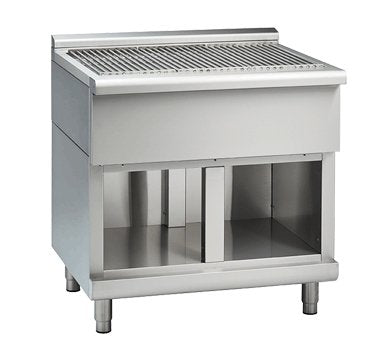 Waldorf 800 Series SFL8900-CB - 900mm Solid Fuel Grill - Low Back Version - Cabinet Base