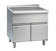 Waldorf 800 Series SFL8900-CD - 900mm Solid Fuel Grill - Low Back Version - Cabinet Base with Doors