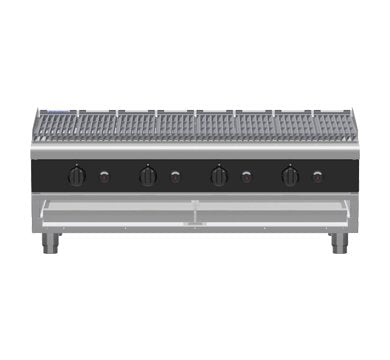 Waldorf Bold CHLB8120G-B - 1200mm Gas Chargrill Low Back Version - Bench Model