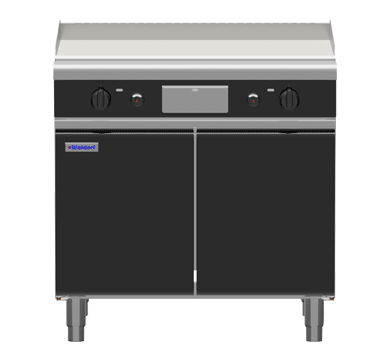 Waldorf Bold GPB8900G-CD - 900mm Gas Griddle - Cabinet Base