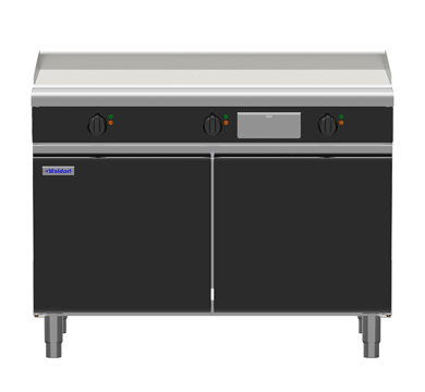 Waldorf Bold GPLB8120E-CD - 1200mm Electric Griddle Low Back Version - Cabinet Base