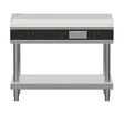 Waldorf Bold GPLB8120E-LS - 1200mm Electric Griddle Low Back Version - Leg Stand