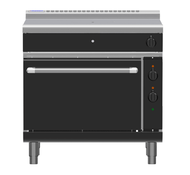 Waldorf Bold RNB8110GEC - 900mm Gas Target Top Electric Convection Oven Range