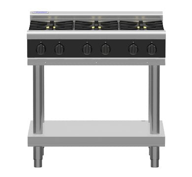 Waldorf Bold RNB8603G-LS - 900mm Gas Cooktop - Leg Stand