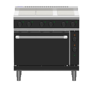 Waldorf Bold RNB8610E - 900mm Electric Range Static Oven