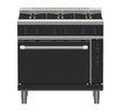 Waldorf Bold RNB8610GE - 900mm Gas Range Electric Static Oven