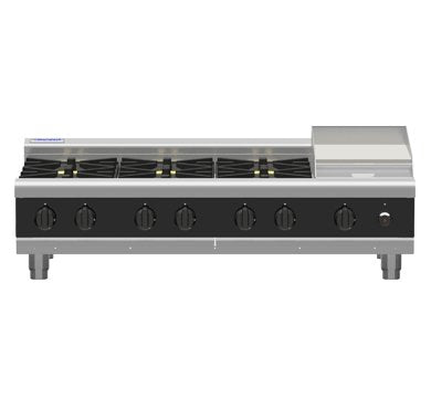 Waldorf Bold RNB8800G-B - 1200mm Gas Cooktop - Bench Model