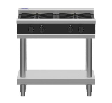 Waldorf Bold RNB8900G-LS - 900mm Gas Cooktop - Leg Stand