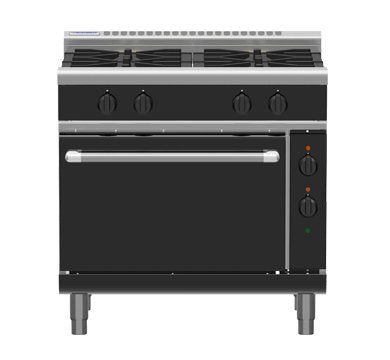 Waldorf Bold RNB8910GE - 900mm Gas Range Electric Static Oven