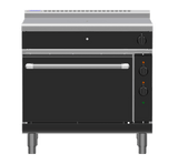 Waldorf Bold RNLB8110GE - 900mm Gas Target Top Electric Static Oven Range