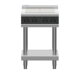 Waldorf Bold RNLB8400E-LS - 600mm Electric Cooktop Low Back Version - Leg Stand