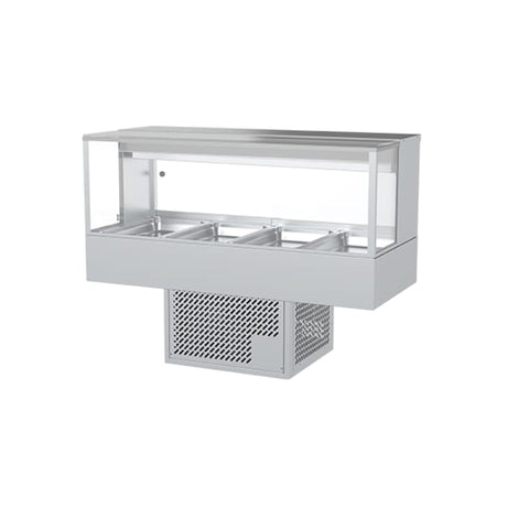 Woodson 4 Module Square Cold Food Display WR.CFSQ24
