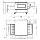 Zanolli Synthesis 12/100 40 Inch Gas Conveyor Pizza Oven