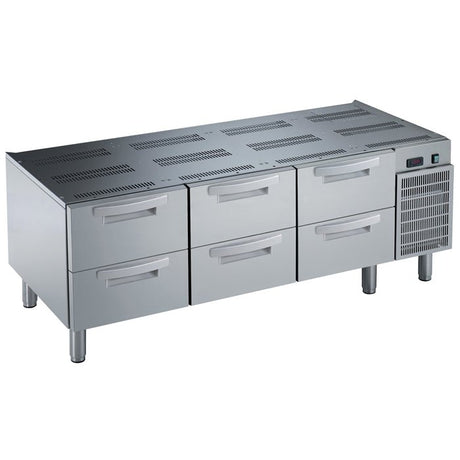 Zanussi 3EVO900 6 Drawer Refrigerated Base (R290) 392600