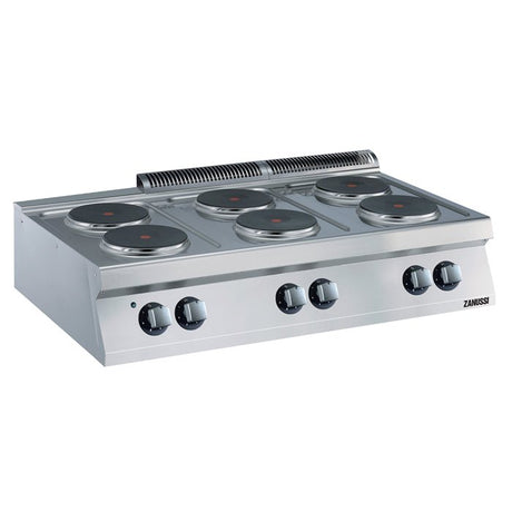 Zanussi EVO700 6-Hot Plates Electric Boiling Top 372019